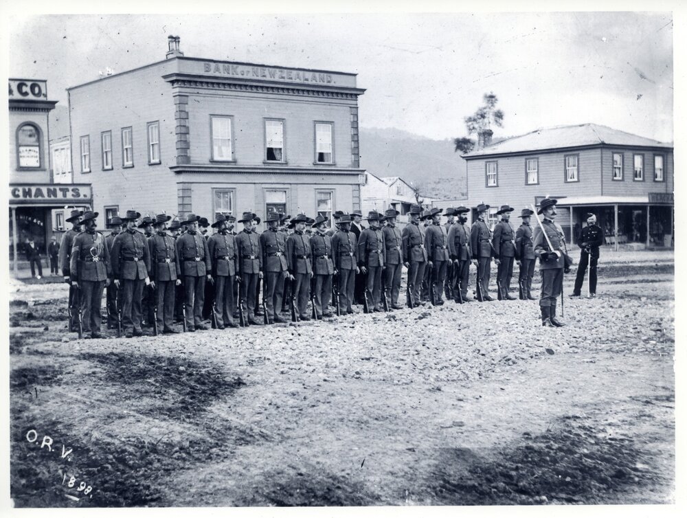 Ohinemuri Rifle Volunteers 1898