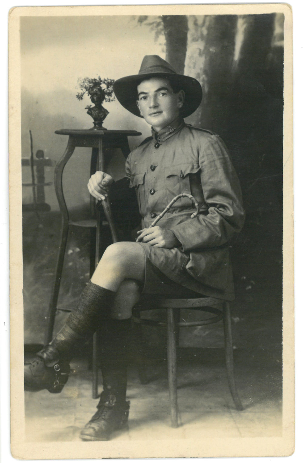 William Gillanders sitting Portrait 15-037