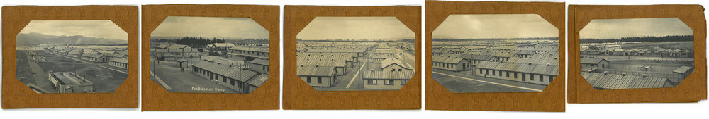 William Gillanders Panoramic photo of Featherston Camp 15-034