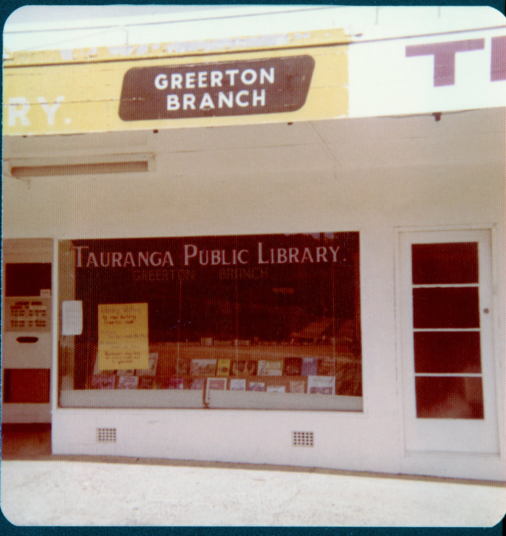 Tauranga Public Library, Greerton Branch, c1970s. 1344 Cameron Road.