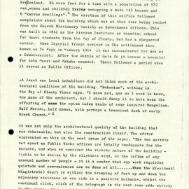 Government Buildings Tauranga, by Jinty Rorke (1988)