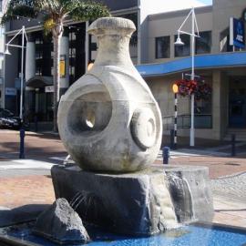 Gourd Sculpture by Tuti Tukaokao  (Grey Street, Tauranga)