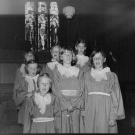 Holy Trinity junior choir members