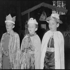 Rehearsals of Holy Trinity Christmas pageant