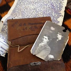 WWI Wallet of Trooper Harrison