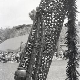 Te Awanui Waka at Maungatapu Pā (1973)