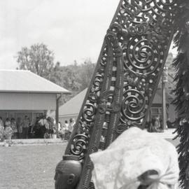 Te Awanui Waka at Maungatapu Pā (1973)