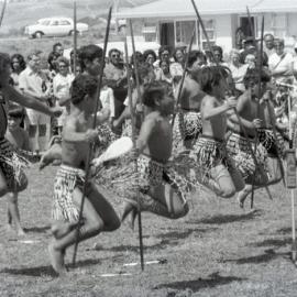 Te Awanui Waka at Maungatapu Pā (1973)