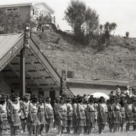 Te Awanui Waka at Maungatapu Pā (1973)