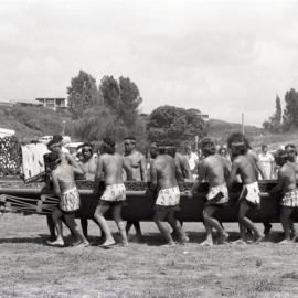 Te Awanui Waka at Maungatapu Pā (1973)