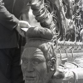 Te Awanui Waka at Maungatapu Pā (1973)