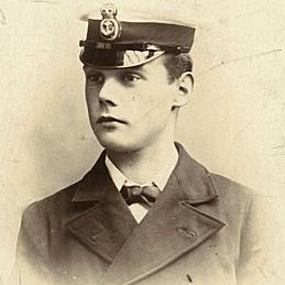Edgar Allan Graham in the uniform of an Engine Room Artificer