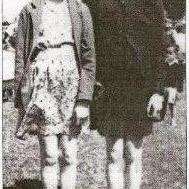 Shirley Whyte and Cherry Taylor (c. 1945)