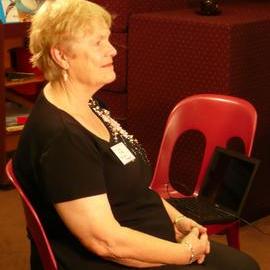 Jinty Rorke at Rotorua Museum (16 April 2008)