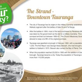 Fact Sheet: The Strand - Downtown Tauranga