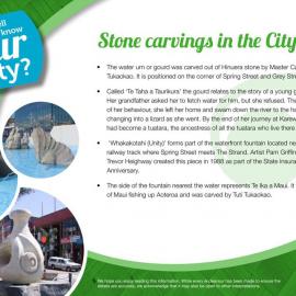 Fact Sheet: Stone carvings in the city