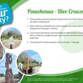 Fact sheet: Pouwhenua - Dive Crescent