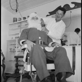 Santa calls in at Tauranga Historic Village and Museum.