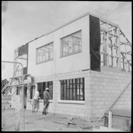 Building under construction.