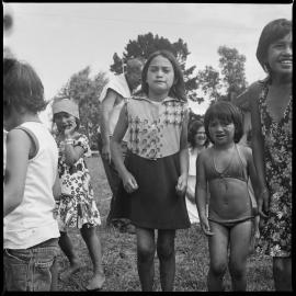 Christmas  event(?) at Te Rereatukāhia marae.