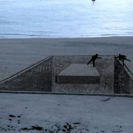 3D Sand Art Gif
