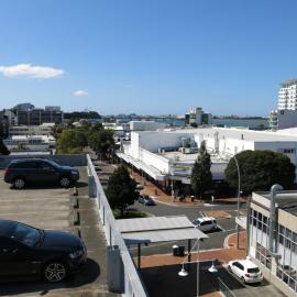 Elizabeth Street looking North from roof of Elizabeth Street Parking Building
