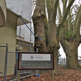 Harington Street NE Corner with Cameron Road frontage of District Court