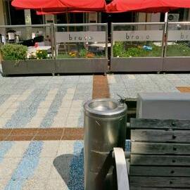 Spring Street Mid City Mall drinking fountain