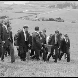 Funeral of diver Henry Laison