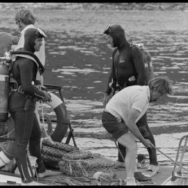 Auckland divers blast Tanea Shelf