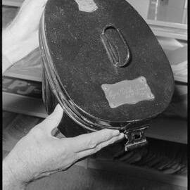 Military Hat Box - Mrs M. Best