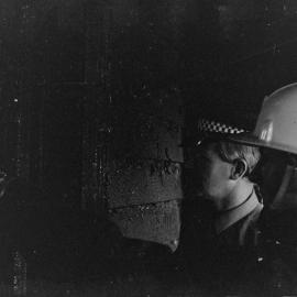 Firefighters at Chevron Guest House fire