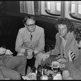 Men on the ship Kungsholm