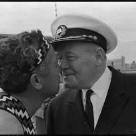 Captain Per-Eric T. Sjolin and Mr M. Delemere