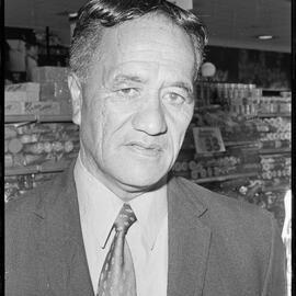 W. Watene - wins deep freezer at Thriftway