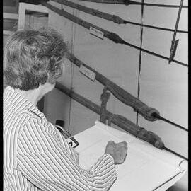 Betty Brookes - Auckland museum display artist