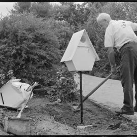 Maungatapu properties damaged by car