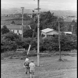 Workers from Power Board