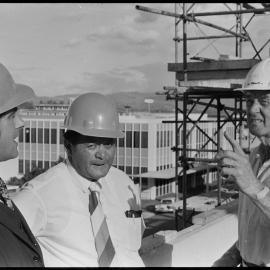 Mr J. G. O'Brien, P. B. Reweti and V. Brunton - municipal building