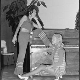 Shiela and Linda in Fashion Show