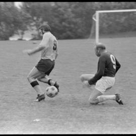 Geoffrey Coolshed and Bill Miejer - soccer