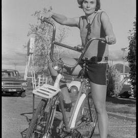 Barbara Dallimore - modelling crocheted designs