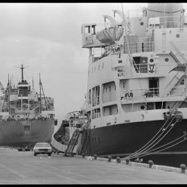 Ngākuta and Frumenton - bulk carriers
