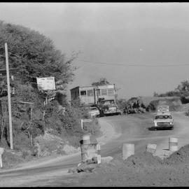 Dredge on Kaimai Hills