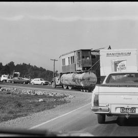 Dredge on Kaimai Hills