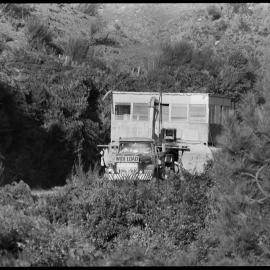 Dredge on Kaimai Hills