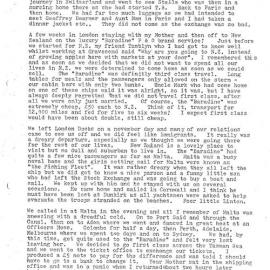 Extracts from "An Account of My Life" written by Denis Knowles in 1978 for his family record