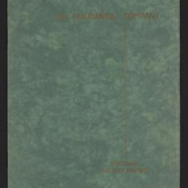 4th (Tauranga) Company National Military Reserve booklet, 1942