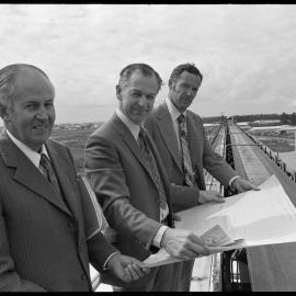 Messrs P.J. Skellerup, R. Foy and A. Woodhill, Dominion Salt Company