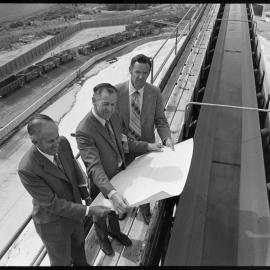 Messrs P.J. Skellerup, R. Foy and A. Woodhill, Dominion Salt Company